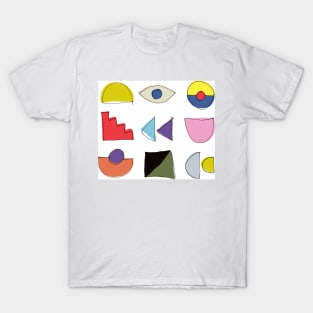 80’s inspired pattern T-Shirt
